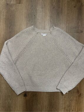 Pure Crewneck Pullover Sweater